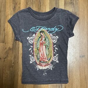 Y2K Ed Hardy Baby Tee